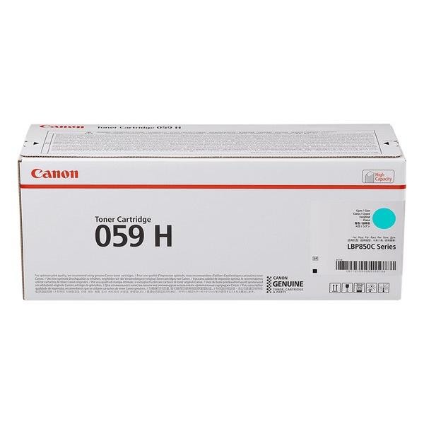 Canon originálny toner 059HC, cyan, 5900 str., 3626C001, high capacity, Canon LBP852Cx