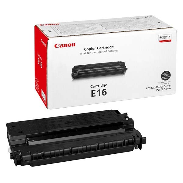 Canon E-16 čierný (black) originálny toner.
 
Prečo kúpiť našu originálnu náplň?
 
 

Originálny toner = záruka priamo od výrobcu tlačiarne
100% použitie v tlačiarni - bezproblémové fungovanie s vašou tlačiarňou
Použitím originálnej náplne predlžujete životnosť tlačiarne
Osvedčená špičková kvalita - vysokokvalitná a spoľahlivá tlač originálnou tlačovou kazetou od prvej do poslednej stránky
Trvalé a profesionálne výsledky tlače - dlhodobá udržateľnosť tlače
Kratšie zdržanie pri tlači stránok
Garancia Vašej spokojnosti pri použití našej originálnej náplne
Zabezpečujeme bezplatnú recykláciu originálnych náplní
Zlyhanie náplne v menej ako 1% prípadov
Jednoduchá a rýchla výmena náplne
1492A003