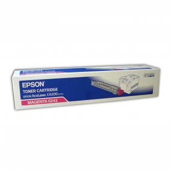 Epson C13S050243 purpurový (magenta) originální toner.
Proč koupit naši originální náplň?

Originální toner = záruka přímo od výrobce tiskárny
100 % použití v tiskárně - bezproblémové fungování s vaši tiskárnou
Použitím originální náplně prodlužujete životnost tiskárny
Osvědčená špičková kvalita - vysoce kvalitní a spolehlivý tisk originální tiskovou kazetou od první do poslední stránky
Trvalé a profesionální výsledky tisku - dlouhodobá udržitelnost tisku
Kratší prodleva při tisku stránek
Garance Vaší spokojenosti s použitím naší originální náplně
Zajišťujeme bezplatnou recyklaci originálních náplní
Selhaní náplně v méně než 1% případů
Snadná a rychlá výměna náplně

Kód výrobce: C13S050243