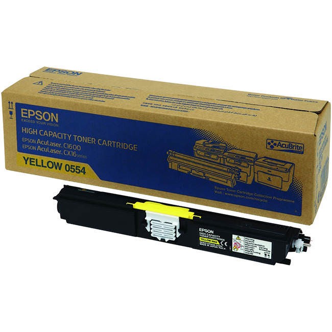 Epson C13S050554 žltý (yellow) originálny toner.
 
Prečo kúpiť našu originálnu náplň?
 
 

Originálny toner = záruka priamo od výrobcu tlačiarne
100% použitie v tlačiarni - bezproblémové fungovanie s vašou tlačiarňou
Použitím originálnej náplne predlžujete životnosť tlačiarne
Osvedčená špičková kvalita - vysokokvalitná a spoľahlivá tlač originálnou tlačovou kazetou od prvej do poslednej stránky
Trvalé a profesionálne výsledky tlače - dlhodobá udržateľnosť tlače
Kratšie zdržanie pri tlači stránok
Garancia Vašej spokojnosti pri použití našej originálnej náplne
Zabezpečujeme bezplatnú recykláciu originálnych náplní
Zlyhanie náplne v menej ako 1% prípadov
Jednoduchá a rýchla výmena náplne
C13S050554