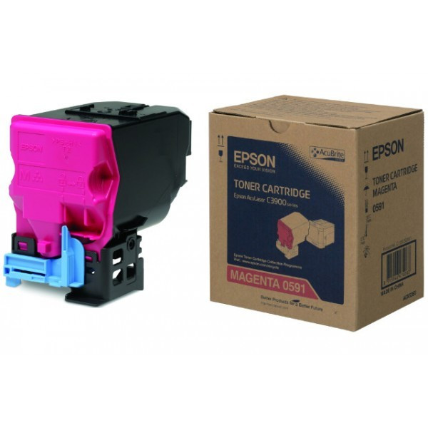 Epson C13S050591 purpurový (magenta) originální toner