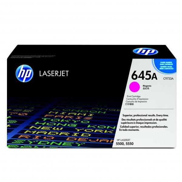 HP 645A C9733A purpurový (magenta) originální toner