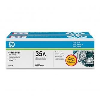 HP 35A CB435AD dvojbalení černý (black) originální toner