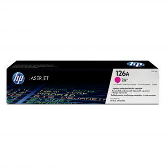 HP 126A CE313A purpurový (magenta) originálny toner.
 
Prečo kúpiť našu originálnu náplň?
 
 

Originálny toner = záruka priamo od výrobcu tlačiarne
100% použitie v tlačiarni - bezproblémové fungovanie s vašou tlačiarňou
Použitím originálnej náplne predlžujete životnosť tlačiarne
Osvedčená špičková kvalita - vysokokvalitná a spoľahlivá tlač originálnou tlačovou kazetou od prvej do poslednej stránky
Trvalé a profesionálne výsledky tlače - dlhodobá udržateľnosť tlače
Kratšie zdržanie pri tlači stránok
Garancia Vašej spokojnosti pri použití našej originálnej náplne
Zabezpečujeme bezplatnú recykláciu originálnych náplní
Zlyhanie náplne v menej ako 1% prípadov
Jednoduchá a rýchla výmena náplne

Kód výrobca: CE313A