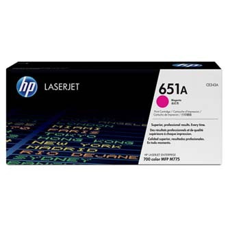 HP 651a CE343A purpurový (magenta) originálny toner.
 
Prečo kúpiť našu originálnu náplň?
 
 

Originálny toner = záruka priamo od výrobcu tlačiarne
100% použitie v tlačiarni - bezproblémové fungovanie s vašou tlačiarňou
Použitím originálnej náplne predlžujete životnosť tlačiarne
Osvedčená špičková kvalita - vysokokvalitná a spoľahlivá tlač originálnou tlačovou kazetou od prvej do poslednej stránky
Trvalé a profesionálne výsledky tlače - dlhodobá udržateľnosť tlače
Kratšie zdržanie pri tlači stránok
Garancia Vašej spokojnosti pri použití našej originálnej náplne
Zabezpečujeme bezplatnú recykláciu originálnych náplní
Zlyhanie náplne v menej ako 1% prípadov
Jednoduchá a rýchla výmena náplne

Kód výrobca: CE343A