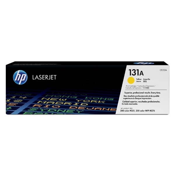 HP 131A CF212A žltý (yellow) originálny toner.
 
Prečo kúpiť našu originálnu náplň?
 
 

Originálny toner = záruka priamo od výrobcu tlačiarne
100% použitie v tlačiarni - bezproblémové fungovanie s vašou tlačiarňou
Použitím originálnej náplne predlžujete životnosť tlačiarne
Osvedčená špičková kvalita - vysokokvalitná a spoľahlivá tlač originálnou tlačovou kazetou od prvej do poslednej stránky
Trvalé a profesionálne výsledky tlače - dlhodobá udržateľnosť tlače
Kratšie zdržanie pri tlači stránok
Garancia Vašej spokojnosti pri použití našej originálnej náplne
Zabezpečujeme bezplatnú recykláciu originálnych náplní
Zlyhanie náplne v menej ako 1% prípadov
Jednoduchá a rýchla výmena náplne

Kód výrobca: CF212A