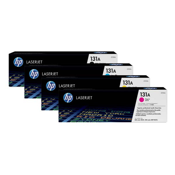 HP 131A CF213A purpurový (magenta) originálny toner.
 
Prečo kúpiť našu originálnu náplň?
 
 

Originálny toner = záruka priamo od výrobcu tlačiarne
100% použitie v tlačiarni - bezproblémové fungovanie s vašou tlačiarňou
Použitím originálnej náplne predlžujete životnosť tlačiarne
Osvedčená špičková kvalita - vysokokvalitná a spoľahlivá tlač originálnou tlačovou kazetou od prvej do poslednej stránky
Trvalé a profesionálne výsledky tlače - dlhodobá udržateľnosť tlače
Kratšie zdržanie pri tlači stránok
Garancia Vašej spokojnosti pri použití našej originálnej náplne
Zabezpečujeme bezplatnú recykláciu originálnych náplní
Zlyhanie náplne v menej ako 1% prípadov
Jednoduchá a rýchla výmena náplne

Kód výrobca: CF213A