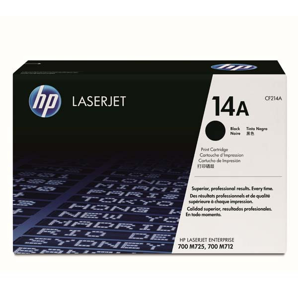 HP 14A CF214A černý (black) originální toner