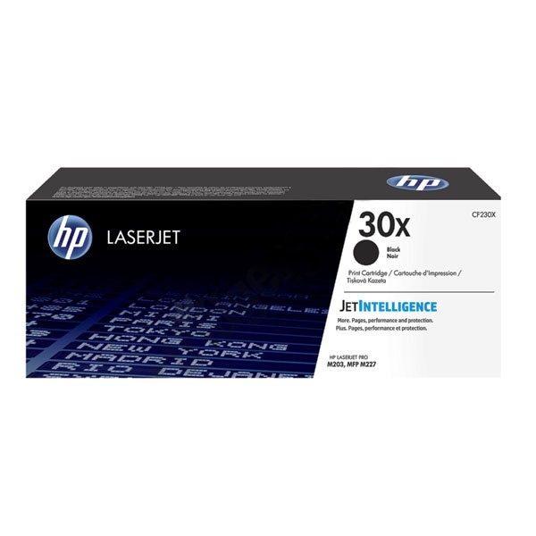 HP 30X, CF230X černá (black) originální toner