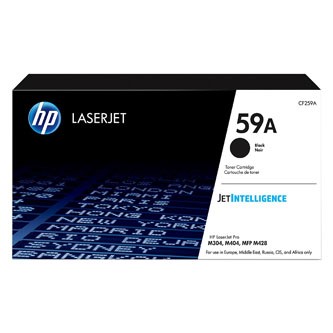 HP 59A CF259A čierný (black) originálny toner.
 
Prečo kúpiť našu originálnu náplň?
 
 

Originálny toner = záruka priamo od výrobcu tlačiarne
100% použitie v tlačiarni - bezproblémové fungovanie s vašou tlačiarňou
Použitím originálnej náplne predlžujete životnosť tlačiarne
Osvedčená špičková kvalita - vysokokvalitná a spoľahlivá tlač originálnou tlačovou kazetou od prvej do poslednej stránky
Trvalé a profesionálne výsledky tlače - dlhodobá udržateľnosť tlače
Kratšie zdržanie pri tlači stránok
Garancia Vašej spokojnosti pri použití našej originálnej náplne
Zabezpečujeme bezplatnú recykláciu originálnych náplní
Zlyhanie náplne v menej ako 1% prípadov
Jednoduchá a rýchla výmena náplne

Kód výrobca: CF259A