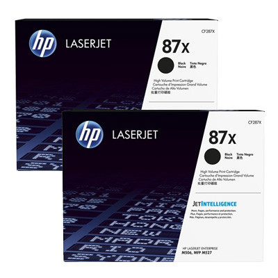 HP 87X CF287XD černá (black) dualpack originální toner