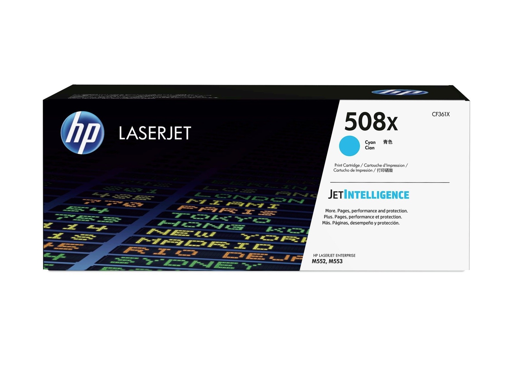 HP 508X CF361X azurový (cyan) originální toner