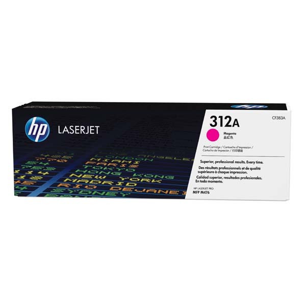 HP 312A CF383A purpurový (magenta) originálny toner.
 
Prečo kúpiť našu originálnu náplň?
 
 

Originálny toner = záruka priamo od výrobcu tlačiarne
100% použitie v tlačiarni - bezproblémové fungovanie s vašou tlačiarňou
Použitím originálnej náplne predlžujete životnosť tlačiarne
Osvedčená špičková kvalita - vysokokvalitná a spoľahlivá tlač originálnou tlačovou kazetou od prvej do poslednej stránky
Trvalé a profesionálne výsledky tlače - dlhodobá udržateľnosť tlače
Kratšie zdržanie pri tlači stránok
Garancia Vašej spokojnosti pri použití našej originálnej náplne
Zabezpečujeme bezplatnú recykláciu originálnych náplní
Zlyhanie náplne v menej ako 1% prípadov
Jednoduchá a rýchla výmena náplne

Kód výrobca: CF383A