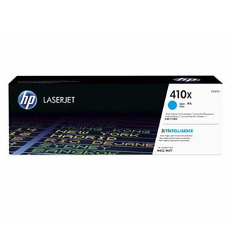 HP 410X CF411X azurový (cyan) originální toner