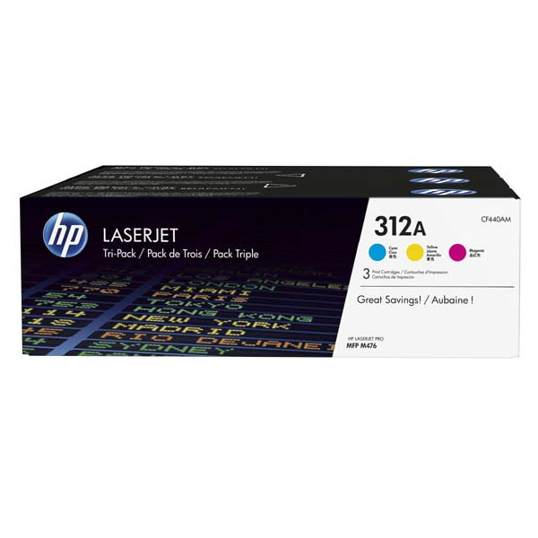 HP 312A CF440AM C+M+Y multipack originální toner