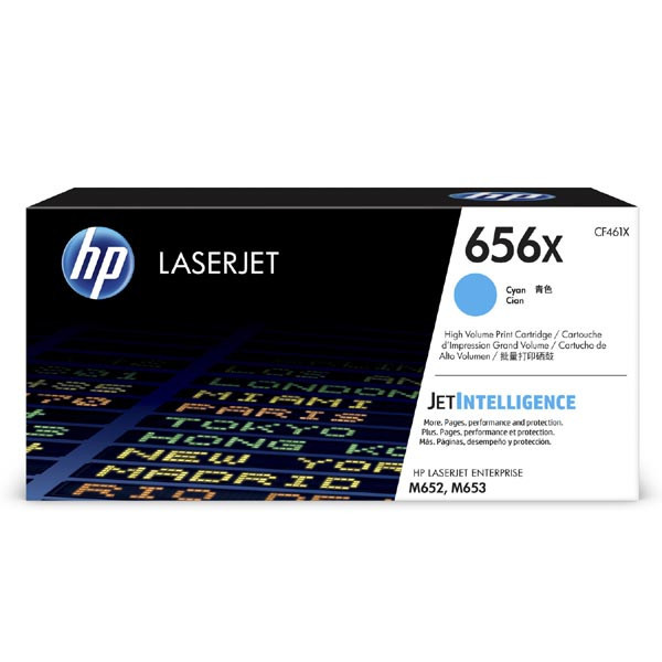 HP 656X CF461X azurový (cyan) originální toner