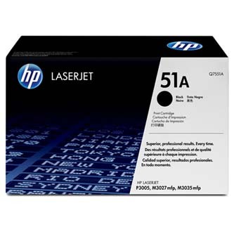 HP 51A Q7551A čierný (black) originálný toner.
 
Prečo kúpiť našu originálnu náplň?
 
 

Originálny toner = záruka priamo od výrobcu tlačiarne
100% použitie v tlačiarni - bezproblémové fungovanie s vašou tlačiarňou
Použitím originálnej náplne predlžujete životnosť tlačiarne
Osvedčená špičková kvalita - vysokokvalitná a spoľahlivá tlač originálnou tlačovou kazetou od prvej do poslednej stránky
Trvalé a profesionálne výsledky tlače - dlhodobá udržateľnosť tlače
Kratšie zdržanie pri tlači stránok
Garancia Vašej spokojnosti pri použití našej originálnej náplne
Zabezpečujeme bezplatnú recykláciu originálnych náplní
Zlyhanie náplne v menej ako 1% prípadov
Jednoduchá a rýchla výmena náplne

Kód výrobca: Q7551A