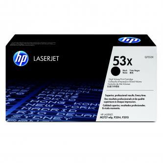 HP 53X Q7553X čierna (black) originálny toner.
 
Prečo kúpiť našu originálnu náplň?
 
 

Originálny toner = záruka priamo od výrobcu tlačiarne
100% použitie v tlačiarni - bezproblémové fungovanie s vašou tlačiarňou
Použitím originálnej náplne predlžujete životnosť tlačiarne
Osvedčená špičková kvalita - vysokokvalitná a spoľahlivá tlač originálnou tlačovou kazetou od prvej do poslednej stránky
Trvalé a profesionálne výsledky tlače - dlhodobá udržateľnosť tlače
Kratšie zdržanie pri tlači stránok
Garancia Vašej spokojnosti pri použití našej originálnej náplne
Zabezpečujeme bezplatnú recykláciu originálnych náplní
Zlyhanie náplne v menej ako 1% prípadov
Jednoduchá a rýchla výmena náplne

Kód výrobca: Q7553X