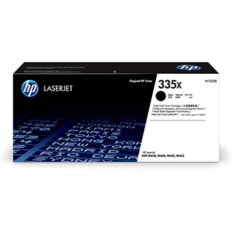 HP 335X W1335X černý (black) originální toner.
Proč koupit naši originální náplň?

Originální toner = záruka přímo od výrobce tiskárny
100 % použití v tiskárně - bezproblémové fungování s vaši tiskárnou
Použitím originální náplně prodlužujete životnost tiskárny
Osvědčená špičková kvalita - vysoce kvalitní a spolehlivý tisk originální tiskovou kazetou od první do poslední stránky
Trvalé a profesionální výsledky tisku - dlouhodobá udržitelnost tisku
Kratší prodleva při tisku stránek
Garance Vaší spokojenosti s použitím naší originální náplně
Zajišťujeme bezplatnou recyklaci originálních náplní
Selhaní náplně v méně než 1% případů
Snadná a rychlá výměna náplně

Kód výrobce: W1335X