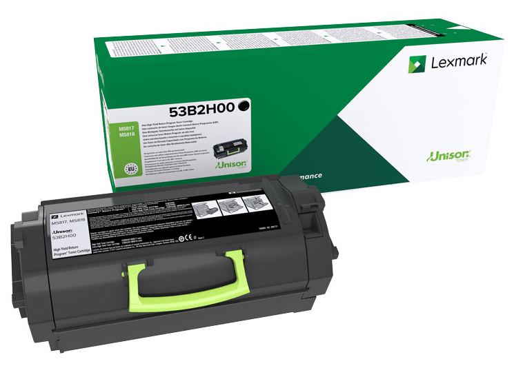 Lexmark 53B2H00 černý (black) originální toner