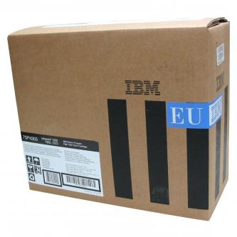 IBM originální toner 75P4303, black, 21000str., return, IBM 1332, 1352, 1372.
Proč koupit naši originální náplň?

Originální toner = záruka přímo od výrobce tiskárny
100 % použití v tiskárně - bezproblémové fungování s vaši tiskárnou
Použitím originální náplně prodlužujete životnost tiskárny
Osvědčená špičková kvalita - vysoce kvalitní a spolehlivý tisk originální tiskovou kazetou od první do poslední stránky
Trvalé a profesionální výsledky tisku - dlouhodobá udržitelnost tisku
Kratší prodleva při tisku stránek
Garance Vaší spokojenosti s použitím naší originální náplně
Zajišťujeme bezplatnou recyklaci originálních náplní
Selhaní náplně v méně než 1% případů
Snadná a rychlá výměna náplně

Kód výrobce: 75P4303