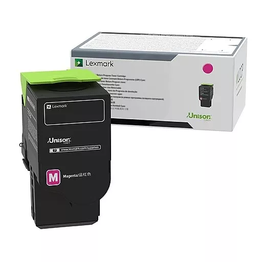 Lexmark 78C0U30 purpurový (magenta) originální toner