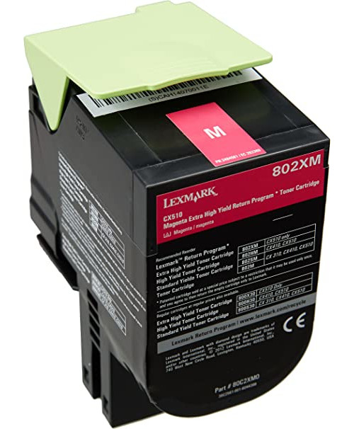 Lexmark 80C2XM0 purpurový (magenta) originální toner