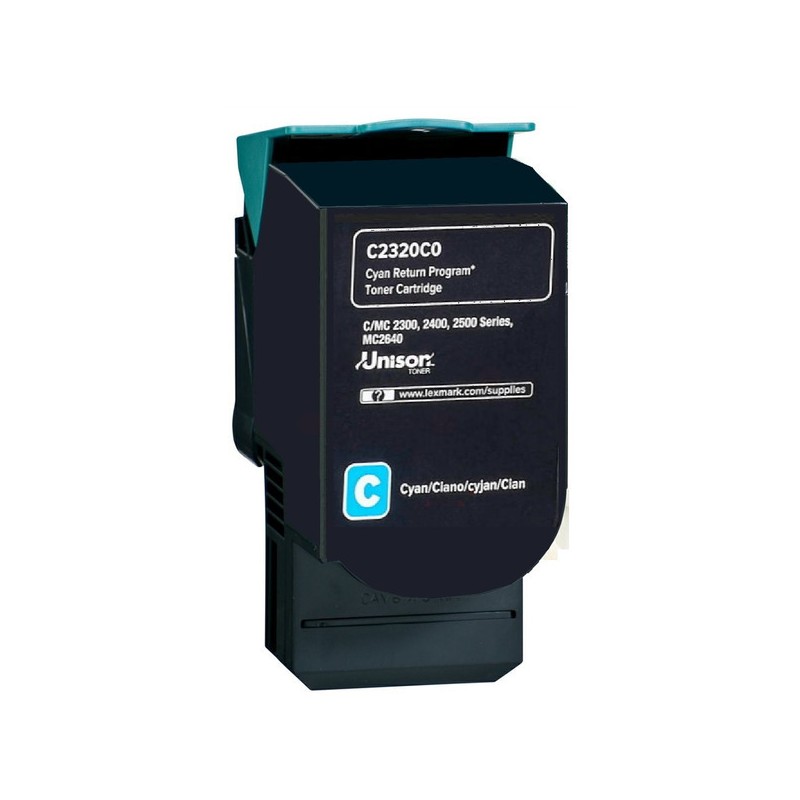 Lexmark C230H20 azurový (cyan) originální toner