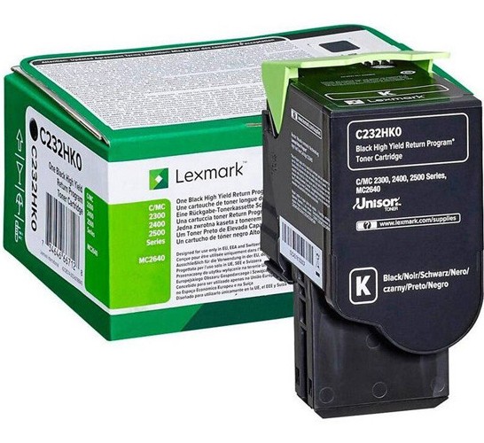 Lexmark C2320K0 čierny (black) originálny toner.
Prečo kúpiť našu originálnu náplň?
 

Originálny toner = záruka priamo od výrobcu tlačiarne
100% použitie v tlačiarni - bezproblémové fungovanie s vašou tlačiarňou
Použitím originálnej náplne predlžujete životnosť tlačiarne
Osvedčená špičková kvalita - vysokokvalitná a spoľahlivá tlač originálnou tlačovou kazetou od prvej do poslednej stránky
Trvalé a profesionálne výsledky tlače - dlhodobá udržateľnosť tlače
Kratšie zdržanie pri tlači stránok
Garancia Vašej spokojnosti pri použití našej originálnej náplne
Zabezpečujeme bezplatnú recykláciu originálnych náplní
Zlyhanie náplne v menej ako 1% prípadov
Jednoduchá a rýchla výmena náplne

Kód výrobca: C2320K0