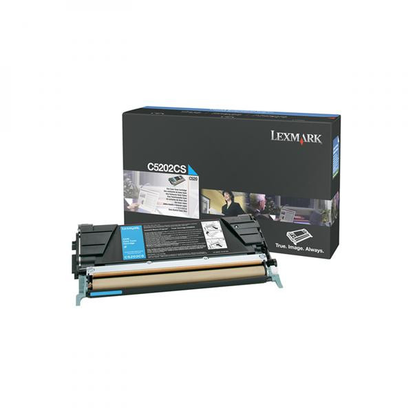 Lexmark C5202CS azurový (cyan) originální toner