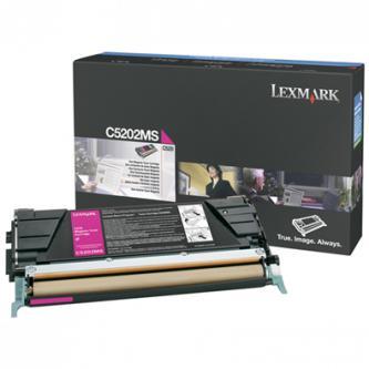 Lexmark C5202MS purpurový (magenta) originálny toner.
Prečo kúpiť našu originálnu náplň?
 

Originálny toner = záruka priamo od výrobcu tlačiarne
100% použitie v tlačiarni - bezproblémové fungovanie s vašou tlačiarňou
Použitím originálnej náplne predlžujete životnosť tlačiarne
Osvedčená špičková kvalita - vysokokvalitná a spoľahlivá tlač originálnou tlačovou kazetou od prvej do poslednej stránky
Trvalé a profesionálne výsledky tlače - dlhodobá udržateľnosť tlače
Kratšie zdržanie pri tlači stránok
Garancia Vašej spokojnosti pri použití našej originálnej náplne
Zabezpečujeme bezplatnú recykláciu originálnych náplní
Zlyhanie náplne v menej ako 1% prípadov
Jednoduchá a rýchla výmena náplne

Kód výrobca: C5202MS