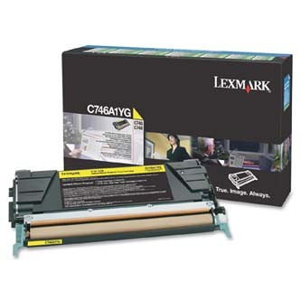 Lexmark C746A1YG žlutý (yellow) originální toner