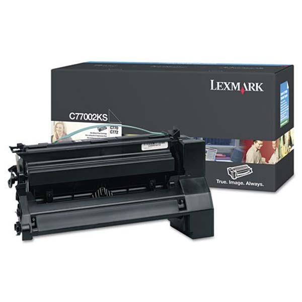 Lexmark C7702KS černý (black) originální toner