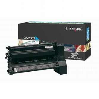 Lexmark C7720CX azurový (cyan) originální toner