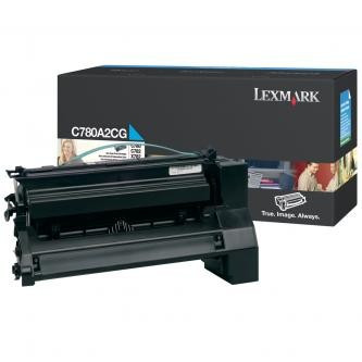 Lexmark C780A2CG azurový (cyan) originální toner