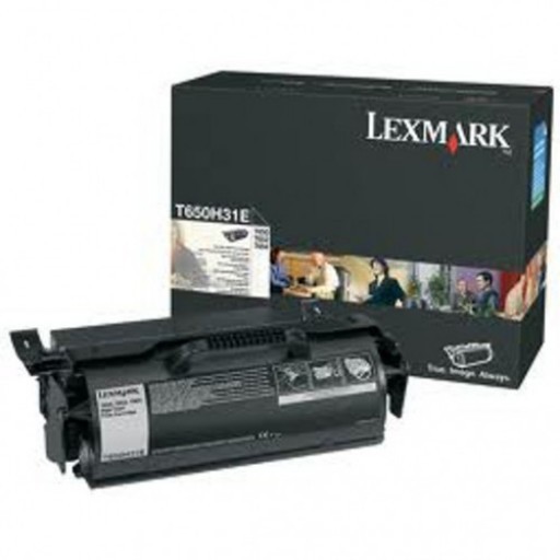 Lexmark T650H31E čierna (black) originálny toner.
Prečo kúpiť našu originálnu náplň?
 

Originálny toner = záruka priamo od výrobcu tlačiarne
100% použitie v tlačiarni - bezproblémové fungovanie s vašou tlačiarňou
Použitím originálnej náplne predlžujete životnosť tlačiarne
Osvedčená špičková kvalita - vysokokvalitná a spoľahlivá tlač originálnou tlačovou kazetou od prvej do poslednej stránky
Trvalé a profesionálne výsledky tlače - dlhodobá udržateľnosť tlače
Kratšie zdržanie pri tlači stránok
Garancia Vašej spokojnosti pri použití našej originálnej náplne
Zabezpečujeme bezplatnú recykláciu originálnych náplní
Zlyhanie náplne v menej ako 1% prípadov
Jednoduchá a rýchla výmena náplne

Kód výrobca: T650H31E