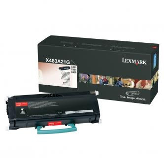 Lexmark X463A21G černý (black) originální toner.
Proč koupit naši originální náplň?

Originální toner = záruka přímo od výrobce tiskárny
100 % použití v tiskárně - bezproblémové fungování s vaši tiskárnou
Použitím originální náplně prodlužujete životnost tiskárny
Osvědčená špičková kvalita - vysoce kvalitní a spolehlivý tisk originální tiskovou kazetou od první do poslední stránky
Trvalé a profesionální výsledky tisku - dlouhodobá udržitelnost tisku
Kratší prodleva při tisku stránek
Garance Vaší spokojenosti s použitím naší originální náplně
Zajišťujeme bezplatnou recyklaci originálních náplní
Selhaní náplně v méně než 1% případů
Snadná a rychlá výměna náplně

Kód výrobce: X463A21G