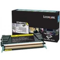 Lexmark X748H1YG žlutý (yellow) originální toner