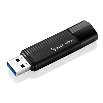 Apacer USB flash disk, USB 3.0, 16GB, AH353, černý, AP16GAH353B-1, s krytkou