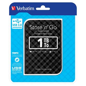 Verbatim externí pevný disk, Store N Go, 2.5