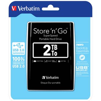 Verbatim externí pevný disk, Store N Go, 2.5