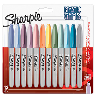 Sharpie 2157681, popisovač Mystic Gems, mix barev, 12ks, permanentní