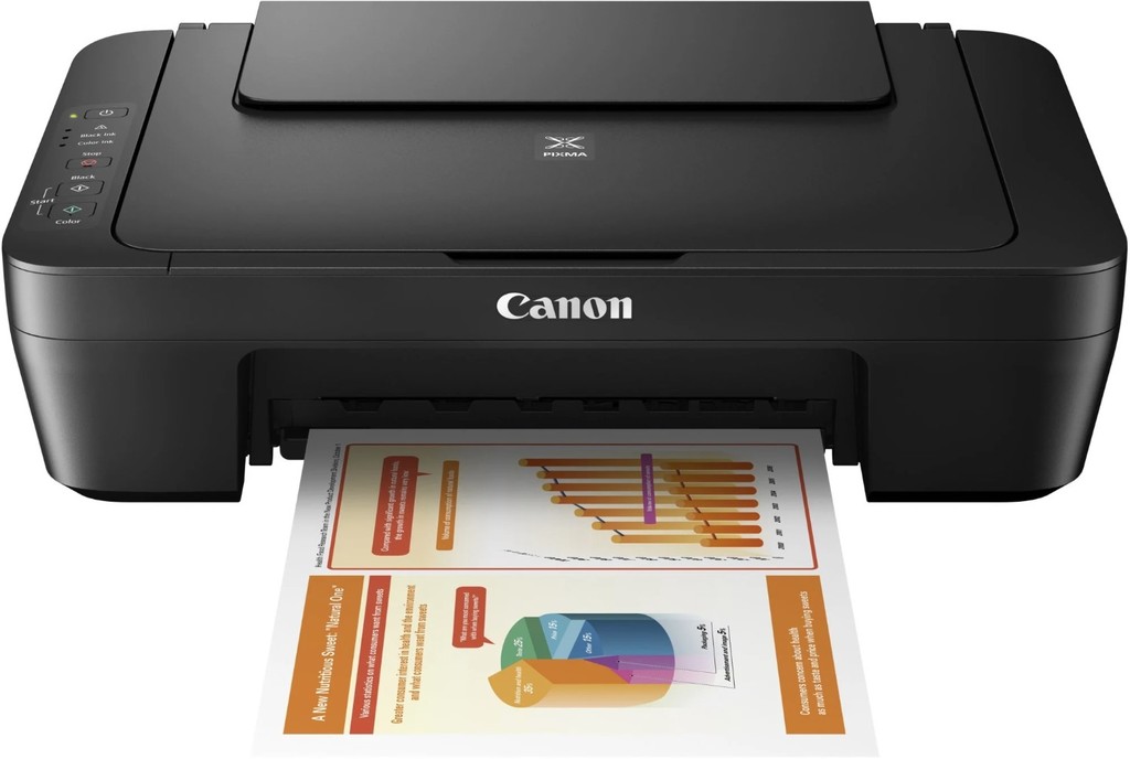 Canon PIXMA MG2556S 0727C076 inkoustová multifunkce.
*Kazeta FINE
*Automatické zapnutí
*Tichý režim
*Inkousty PIXMA XL
*Easy-PhotoPrint Editor

Formát tiskárny:  A4
Rozlišení [DPI]: Až 4 800 × 600 dpi
Rychlost černého tisku [str/min]: přibl.
Rychlost barevného tisku [str/min]:  přibl.

Oboustranný tisk: Ruční obsluha

Kapacita zásobníku [str]: 
Maximální vstupní kapacita papíru: Zadní zásobník: max.

Rozhraní:  USB Hi-Speed (port B)

Skener: 

*Plochý skener fotografií a dokumentů se snímačem CIS
*Rozlišení skeneru (optické): 600 × 1 200 dpi

Fax:  Ne

Spotřeba [W]: 

*Vypnuto: přibl.
*Pohotovostní režim (připojení k počítači pomocí rozhraní USB): přibl.
*Pohotovostní režim (připojené všechny porty): přibl.
*Doba do přechodu do pohotovostního režimu: 7 min
*Kopírování: přibl.

Rozměry:  426 × 306 × 145 mm
Hmotnost [kg]:  přibl.

Podporované operační systémy: 

*Windows 11
*Windows 10 (32bitová verze)
*Windows 10 (64bitová verze)
*Windows 8.1 (32bitová verze)
*Windows 8.1 (64bitová verze)
*Windows 8 (32bitová verze)
*Windows 8 (64bitová verze)
*Windows 7 (32bitová verze)
*Windows 7 (64bitová verze)
*Windows Vista (32bitová verze)
*Windows Vista (64bitová verze)
*Windows XP (32bitová verze)
Poznámka: Systém Windows vyžaduje rozhraní .NET Framework 4 nebo .NET Framework 4.5.
Systém Windows XP vyžaduje sadu XPS Essentials Pack.
*Mac OS X verze 10.7.5 až 10.14 (Sonoma)

Obsah balení:

*Canon PIXMA MG2556S
*FINE Cartridges
*Power cord
*Setup CD-ROM (CD only for Windows – Mac drivers available online)
*Manuals and other documents


Záruka: 24 měs.
!