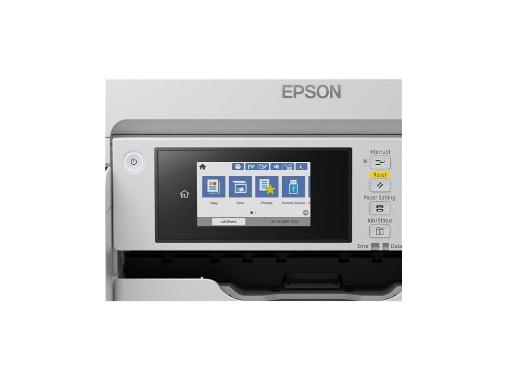 Epson EcoTank L15180 C11CH71406 inkoustová multifunkce.

Tato rychlá multifunkční tiskárna A3 s bohatou nabídkou funkcí nabízí bezproblémový tisk a mimořádně nízké celkové náklady na vlastnictví.

Toto snadno použitelné zařízení EcoTank Pro Wi-Fi umožňuje tisknout, skenovat, kopírovat a faxovat dokumenty s výjimečně nízkými náklady na tisk a nízkou spotřebou energie díky technologii Heat-Free.

* Tisk, Skener, Kopírka, Fax
* Tisková hlava PrecisionCore™


Formát tiskárny:  A3
Formáty papíru:  A4 (21.0x29,7 cm), Legal, A5 (14,8x21,0 cm), A6 (10,5x14,8 cm), B6 (12,5x17,6 cm), B5 (17,6x25,7 cm), No.
Rozlišení [DPI]:  4.800 x 1.200 dpi
Rychlost tisku [str./min.]:  25 Str./min Černobíle, 25 Str./min Colour
Tisk první strany [sec.]:  Černobíle 5,5 s, Colour 5,5 s, According to IEEE/ISO 17629
Max.

Oboustranný tisk:  Ano (A4/A3, obyčejný papír)

Automatický podavač pro skenování:  ano

Kapacita zásobníku [str.]: 

*Automatický podavač dokumentů: 50 Stran
*Kapacita výstupního zásobníku: 125 Listů
*Kapacita zásobníku papíru: 250 Listů Standardní, 550 Listů max.

Rozhraní: 

Vysokorychlostní rozhraní USB – kompatibilní s USB 2.0, Ethernetové rozhraní (100 Base-TX / 10 Base-T), bezdrátová síť LAN IEEE 802.11a/b/g/n/ac (WiFi 5), Wi-Fi Direct, Hostitel USB

Tiskové jazyky:  PCL5e, PCL6

Skener: 

*Double-sided scanning: Ano
*Rychlost jednostranného skenování (A4 černobíle): 26 ipm with ADF scan
*Rychlost oboustranného skenování (A4 černobíle): 11,5 ipm with ADF scan
*Rychlost jednostranného skenování (A4 barevně): 9 ipm with ADF scan
*Rychlost oboustranného skenování (A4 barevně): 6 ipm with ADF scan
*Skenovací rozlišení: 1.200 dpi (horizontálně x vertikálně)
*Optické rozlišení (ADF): 1.200 dpi (horizontálně x vertikálně)
*Výstupní formáty: BMP, JPEG, TIFF, multi-TIFF, PDF, PNG
*Typ skeneru: Contact image sensor (CIS)

Fax:  až 33,6 kb/s / přibl.

Spotřeba [W]:  19 W (samostatné kopírování, vzor ISO/IEC 24712), 0,7 W (úsporný režim), 9,7 W Připraveno, 0,2 W (vypnutí), TEC 0,13 kWh/week
Hlučnost [dB]:  6,7 B (A) podle vzoru ISO 7779 s papírem Epson Premium Glossy Photo Paper / režim Photo RPM - 52 dB (A) podle ISO 9226
Rozměry (šířka x hloubka x výška):  515 x 976 x 521 mm
Hmotnost [kg]:  21,5 kg

Podporované operační systémy:  XenApp 5.0, XenApp 6.0, Citrix XenApp 6.x, Citrix XenApp 7.6 a novější, Citrix XenApp 7.x, Citrix XenApp Version 6.5, Citrix XenApp Version 7.6, Citrix XenDesktop Version 7.6, Linux, Mac OS 10.10.x, Mac OS 10.11, Mac OS 10.2+, Mac OS 10.3+, Mac OS 10.4+, Mac OS 10.4.11 nebo novější (pouze Epson Scan), Mac OS 10.5+, Mac OS 10.5.8 nebo novější, Mac OS 10.5.8 nebo novější (vyžaduje stažení ovladače z webových stránek společnosti Epson), Mac OS 10.5.9, Mac OS 10.6+, Mac OS 10.7.x, Mac OS 10.8.x, Mac OS 10.9.x, Mac OS X, Mac OS X 10.11.x, Mac OS X 10.11.x nebo novější, Mac OS X 10.12, Mac OS X 10.12.x, Mac OS X 10.13.x, Mac OS X 10.6.8, Mac OS X 10.6.8 or later, Windows 10 (32/64 bit), Windows 7 (32/64 bit), Windows 8 (32/64bitová verze), Windows 8.1 (32/64 bit), Windows Server 2008 R2, Windows Server 2012 R2, Windows Server 2016, Windows Vista (32/64bitová verze), Windows XP Professional x64 Edition SP2 or later, Windows XP SP3 or later (32-bit), Windows Server 2003 R2, spectextoptionoperatingsystemswin2003ii2, Verze Windows XP Professional x64, iOS 5.0+, iOS 6.0+, iOS 7

Obsah balení: 1 kompletní sada inkoustu (BK – 127 ml, CMY – 70 ml), Ovladače a pomocné programy (CD), Instalační/bezpečnostní příručka, Hlavní zařízení, napájecí kabel, Úvodní příručka, Záruční dokument

Záruka: 24 měsíců

  
!

Chcete ZDARMA prodloužit záruku na 3 roky?