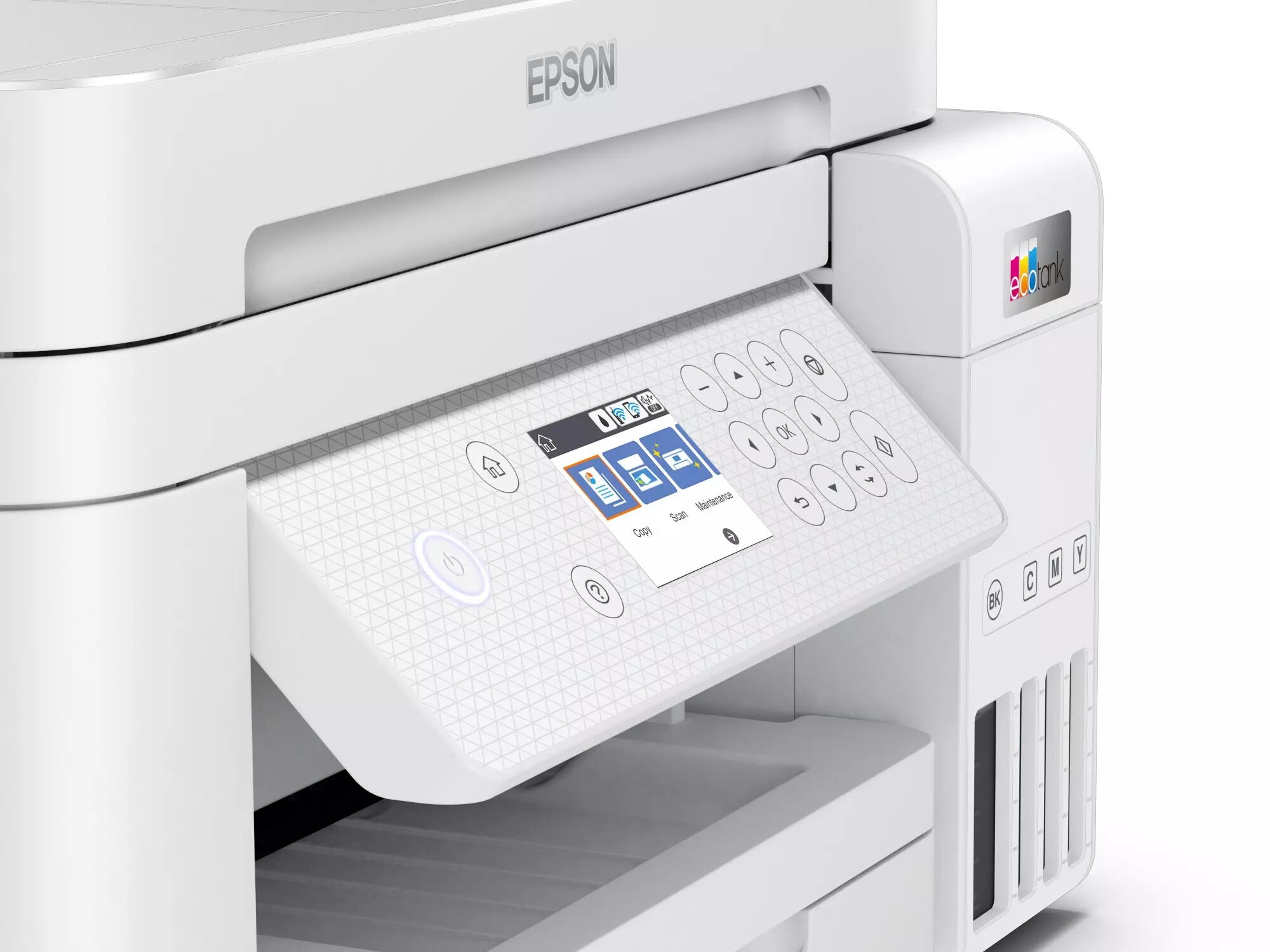 Epson EcoTank L6276 C11CJ61406 atramentová multifunkcia.
Vychutnajte si obojstrannú tlač pri mimoriadne nízkych nákladoch s touto rýchlou multifunkčnou atramentovou tlačiarňou, ktorá je ideálna pre aktívne domácnosti a malé kancelárie.
Ušetrite až 90 % nákladov na tlač s tlačiarňami EcoTank od spoločnosti Epson bez atramentových kaziet.

* Tlačová hlava PrecisionCore
* Pigment black and Dye colour Inks
* Tlačiareň, skener, kopírka
Formát tlačiarne: A4
Rozlíšenie [DPI]: 4.800 x 1.200 dpi
Rýchlosť čiernej tlače [str./min.]: 15,5 Str./min ISO/IEC 24734
Rýchlosť farebnej tlače [str./min.]: 8,5 Str./min ISO/IEC 24734
Obojstranná tlač: Automatická obojstranná tlač
Automatický podávač pre skenovanie: áno
Kapacita zásobníka [str.]:
* Automatický podávač dokumentov: 30 Strán
*Kapacita výstupného zásobníka: 30 Listov
*Kapacita zásobníka papiera: 250 Listov Štandardné
Rozhranie: Wi-Fi, USB, Ethernet, Wi-Fi Direct
Skener:
*Rýchlosť jednostranného skenovania (A4 čiernobielo): 200 dpi; 5 ipm with ADF scan 12 sek.
*Rýchlosť jednostranného skenovania (A4 farebne): 200 dpi; 5 ipm with ADF scan 27 sek.
*Skenovacie rozlíšenie: 1.200 dpi x 2.400 dpi (horizontálne x vertikálne)
*Optické rozlíšenie (ADF): 1.200 dpi x 2.400 dpi (horizontálne x vertikálne)
*Výstupné formáty: BMP, JPEG, PICT, TIFF, multi-TIFF, PDF, PNG
*Typ skenera: Contact image sensor (CIS)
*Optické rozlíšenie: 1.200 dpi x 2.400 dpi (horizontálne x vertikálne)
Fax: nie
Spotreba [W]: 12 W (samostatné kopírovanie, vzor ISO/IEC 24712), 0,9 W (úsporný režim), 5,3 W Pripravené, 0,2 W (vypnutie)
Rozmery: 375 x 347 x 231 mm (šírka x hĺbka x výška)
Hmotnosť [kg]: 6,7 kg
Podporované operačné systémy: Mac OS X 10.6.8, Windows 10, Windows 7, Windows 8, Windows 8.1, Windows Server 2008 (32/64-bitová verzia), Windows Server 2008 R2, Windows Server 2012 (64-bit), Windows Server 2012 R2, Windows Server 2016, Windows Vista, Windows XP Professional x64 Edition SP2 alebo later, Windows XP SP3 alebo 32-bit, Windows Server 2003 R2, spectextoptionoperatingsystemswin2003ii2
Obsah balenia: 1 sada atramentu (1 × 127 ml BK, 3 × 70 ml CMY) + Extra Black, Ovládače a pomocné programy (CD), Hlavné zariadenie, napájací kábel, Záručný dokument
Záruka: 24 mesiacov
Bezplatnú predĺženú záruku získate registráciou na webovej stránke spoločnosti Epson. 
!