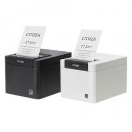 Citizen CT-E301 CTE301XXEBX pokladní tiskárna, USB, 8 dots/mm (203 dpi), cutter, black.