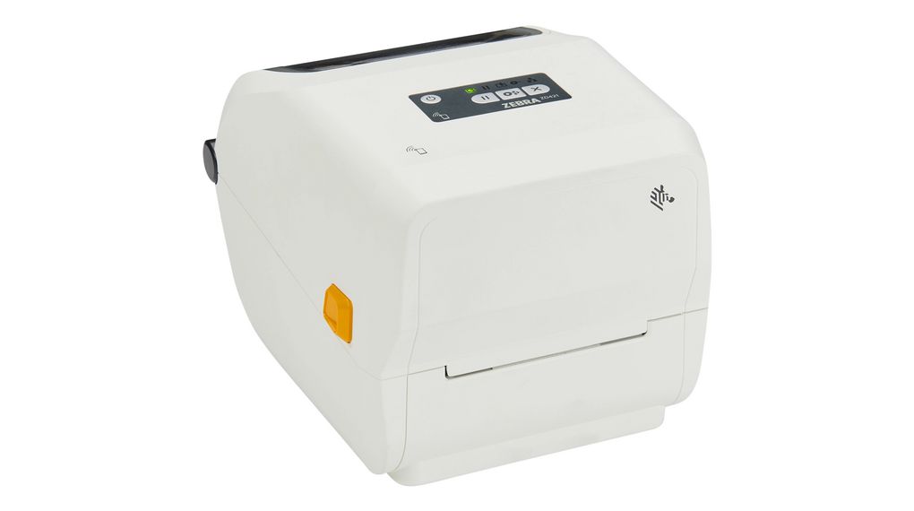 Zebra ZD421t Healthcare ZD4AH42-30EE00EZ TT, 8 dots/mm (203 dpi), tiskárna štítků, RTC, USB, USB Host, BT (BLE), Ethernet, white (nástupce GC420t)