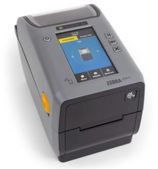 Zebra ZD611 ZD6A122-T2EE00EZ TT, 8 dots/mm (203 dpi), label printer, EPLII, ZPLII, USB, BT (BLE), Ethernet, cutter, black (Successor GC420t).