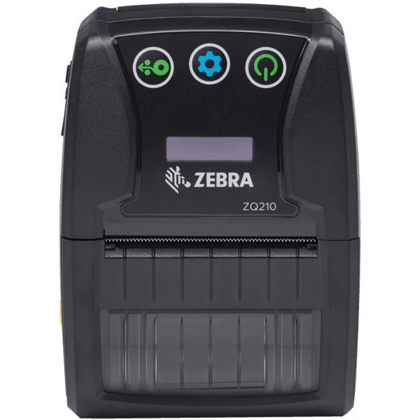 Zebra ZQ210 ZQ21-A0E12KE-00, tiskárna štítků, 8 dots/mm (203 dpi), linerless, CPCL, USB, BT (iOS), black