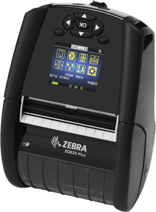 Zebra ZQ620 PLus ZQ62-AUFAE14-00, 19mm Core, RS232, BT (BLE), 8 dots/mm (203 dpi)